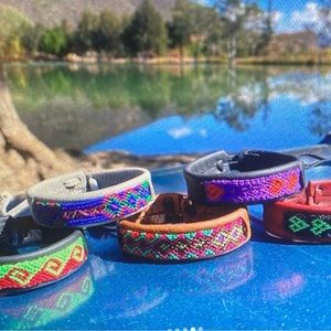 Handmade leather bracelets from Mexico 🇲🇽